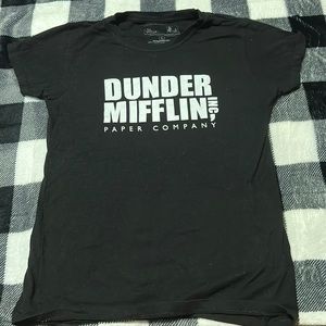 Dunder Mifflin Large Black T-Shirt